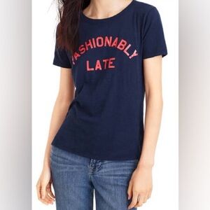J Crew Navy T-Shirt